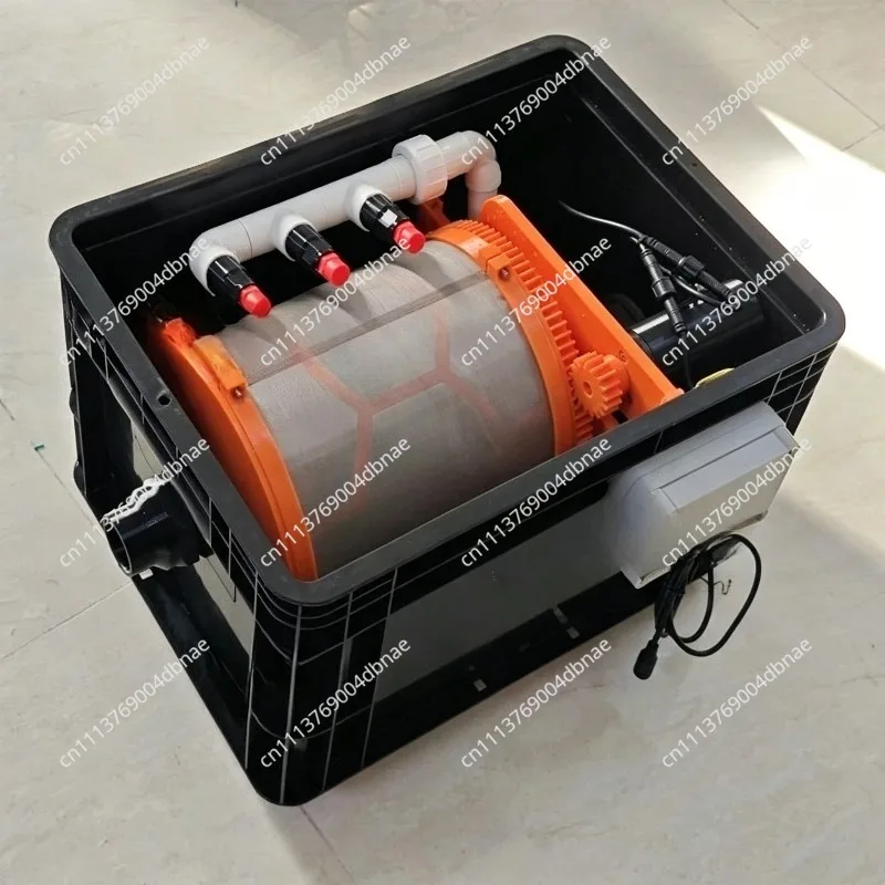 Fish Tank Filter Automatic Backwashing Sewage Circulation System 10000 Flow Fish Pond Conversion Micro Filter Plastic
