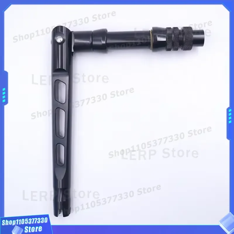 Ergonomic Fishing Rod Handle Adjustable Multi Angle Straight Curved Dual Purpose High Quality Grip for Boat Fishing Big Fish