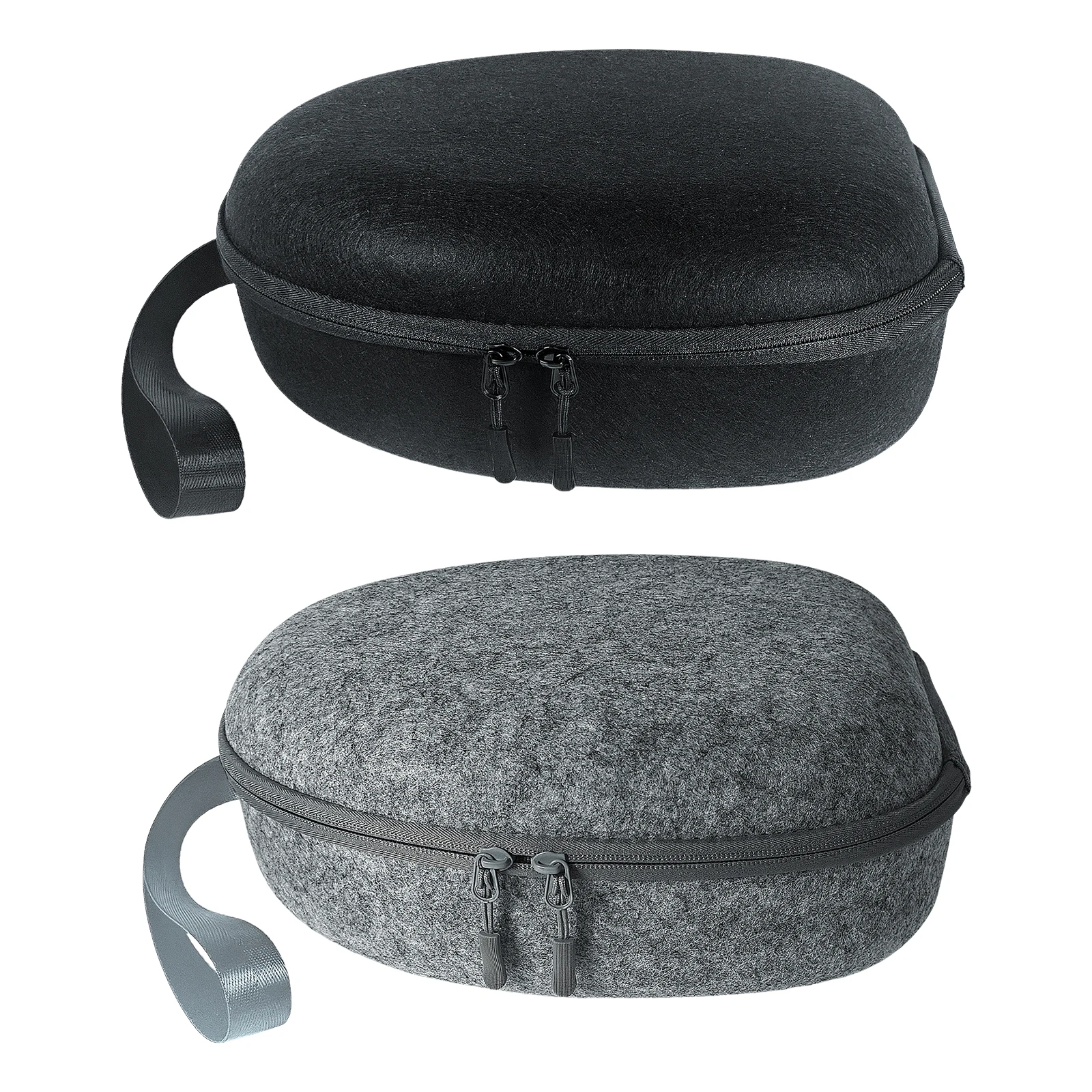 VR Gaming Gear Storage Bag for Meta Quest 3 Waterproof Felt Shock-protection Carrying Case Dual Controller Organizer Travel