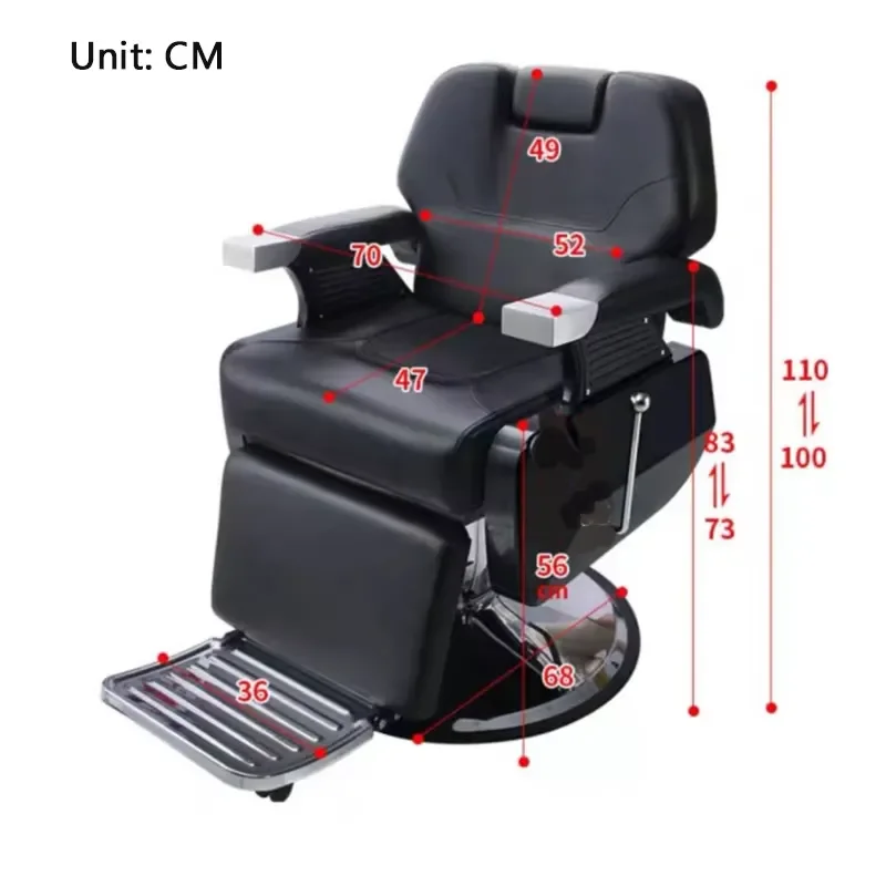 QFP-BC037 Best Selling Heavy Duty Reclining Barber Chair