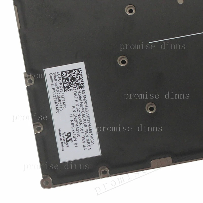 M   NEW For Lenovo Flex 6-14ARR Flex 6-14IKB FLEX-14API FLEX-14IML 14IWL US Keyboard
