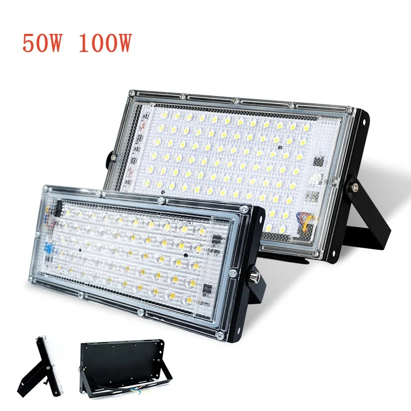 

LED Flood Light 50W 100W AC110V 220V Waterproof IP65 Outdoor LED Reflector Floodlight Street Lighting For Warehouse Garden Yard