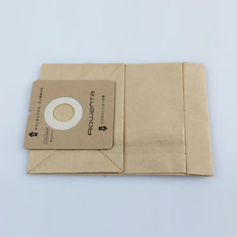 5pcs Rowenta Vacuum Cleaner Accessories Dust Bags For Rowenta RO1124/RO1131/132/RO1136/RO1321/RO1336 Disposable Paper Dust Bags