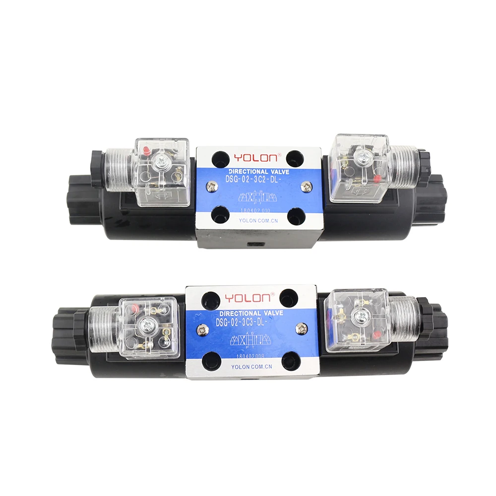 

DSG-02-3C2 Series Directional Hydraulic Valves Solenoid Valve Directional Control Valve