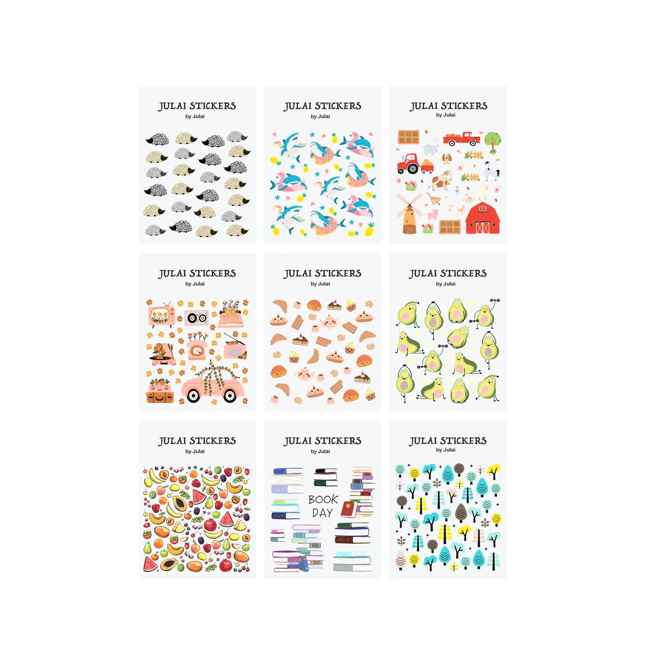 Cute stickers kawaii Planner Notebook Journal Phone Diary Album Gift Decoration Stickers and more options