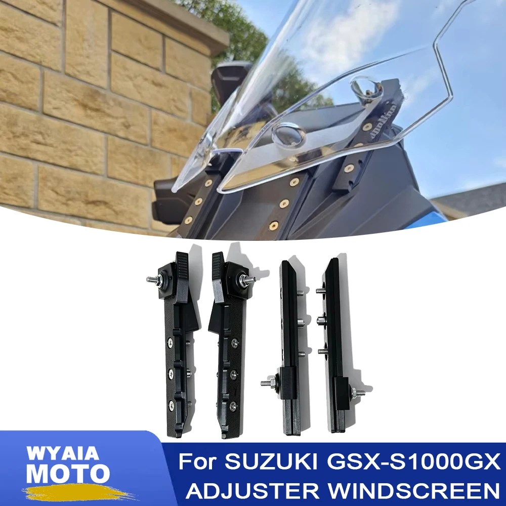 

New GSXS1000GX Motorcycle Windshield Adjuster Holder for SUZUKI GSX-S1000GX GSX1000 GX Windscreen Height Regulator Bracket