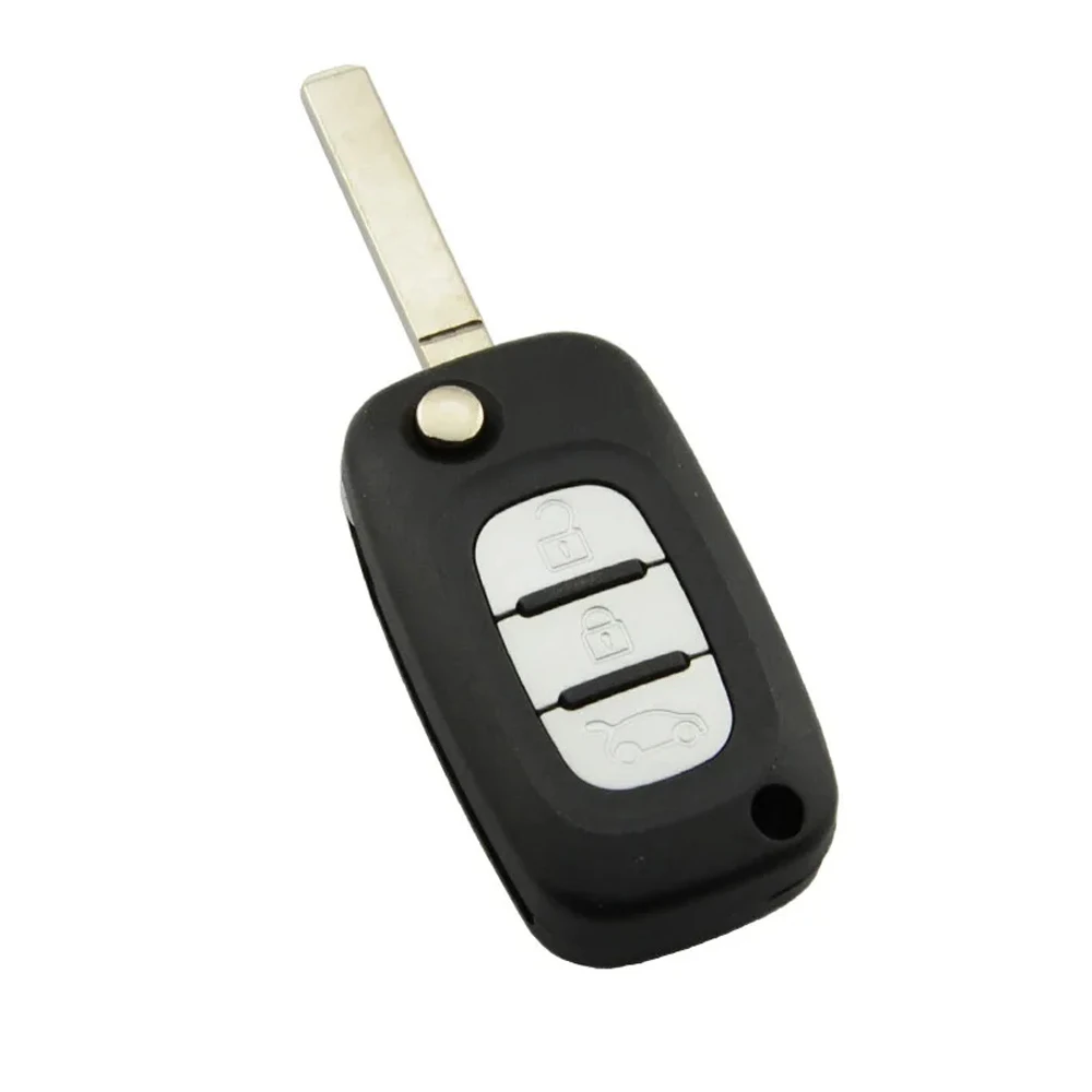 

3 Buttons flip remote key case For Renault Auto key replacements cover