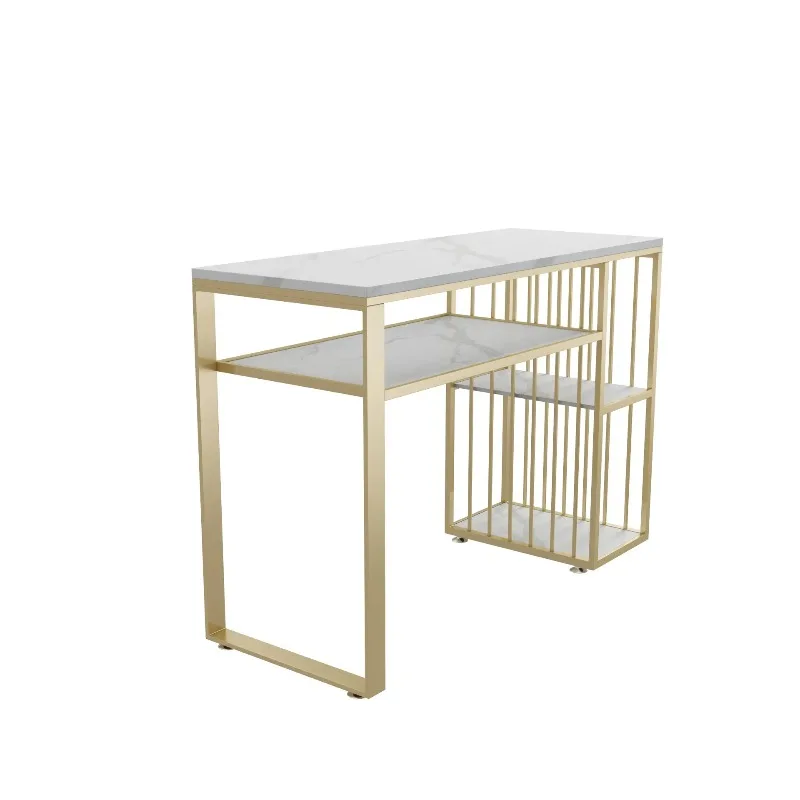 

Современный минималистичный маникюрный стол и стул премиум-класса из мрамора