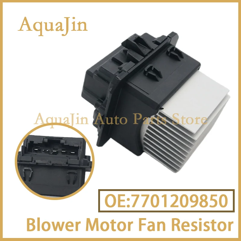 

Резистор вентилятора отопителя 7701209850 для Citroen C1 C3 C4 C5 DS4 Peugeot 108 208 308 508 RCZ Renault Grand Scenic 6441FB