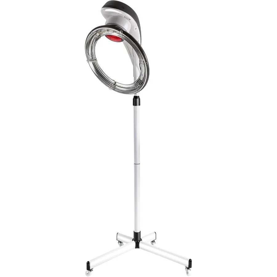 

Stand Hair Dryer Professional Orbiting Rotating for Salon SPA Hair Dyeing Oil Treatment Drying Heating Perm Styling Grey