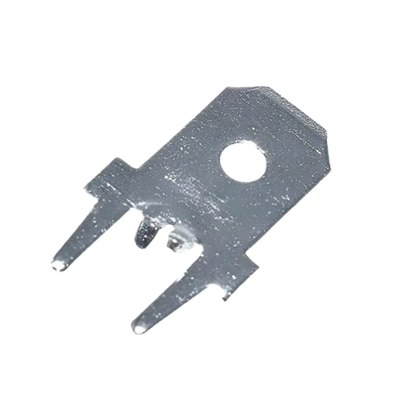 50PCS 6.3mm Anti-Deflection Locking Tab, 250 Series Blade Terminal, PCB Soldering Terminal Connector