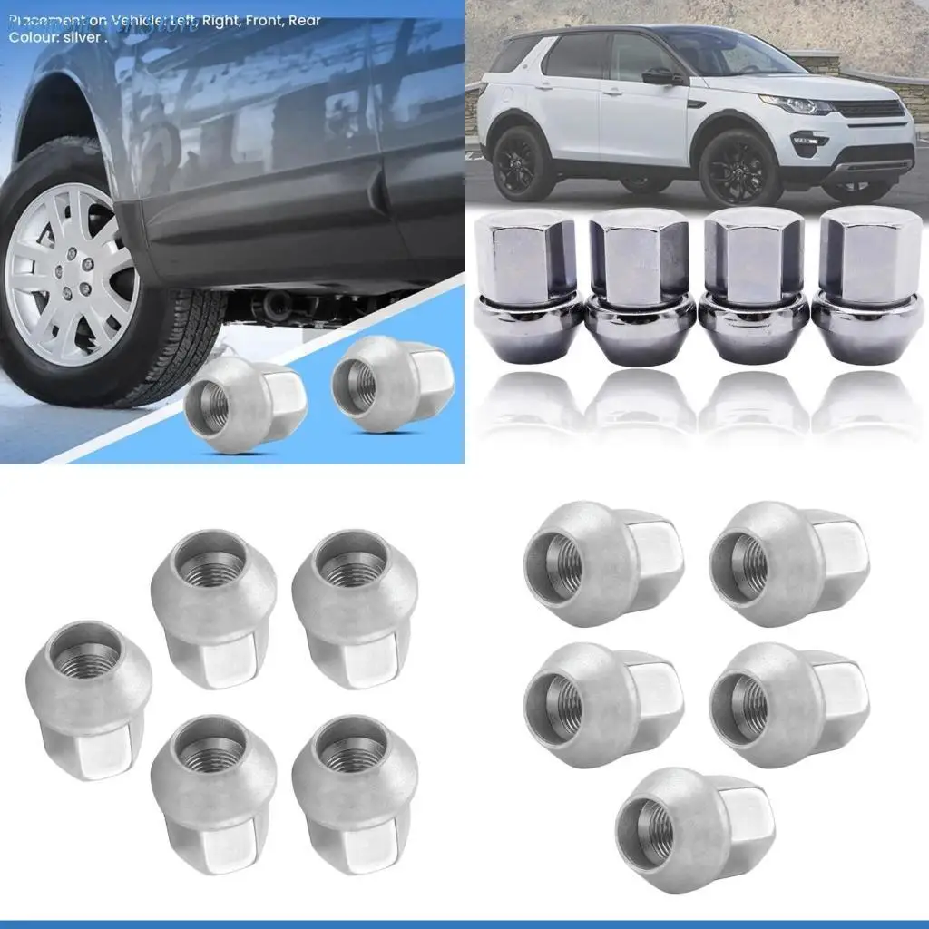

A2UC Easy To Install Metal Secure Locking Wheel Tire Lug LR001381, Rustresistant Finish, Suitable For SUV Use Pack of 5