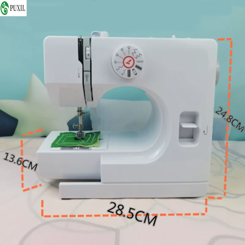 Multifunctional Sewing Machine 825 Desktop Electric Household Mini Portable Sewing Machine Clothes Cart