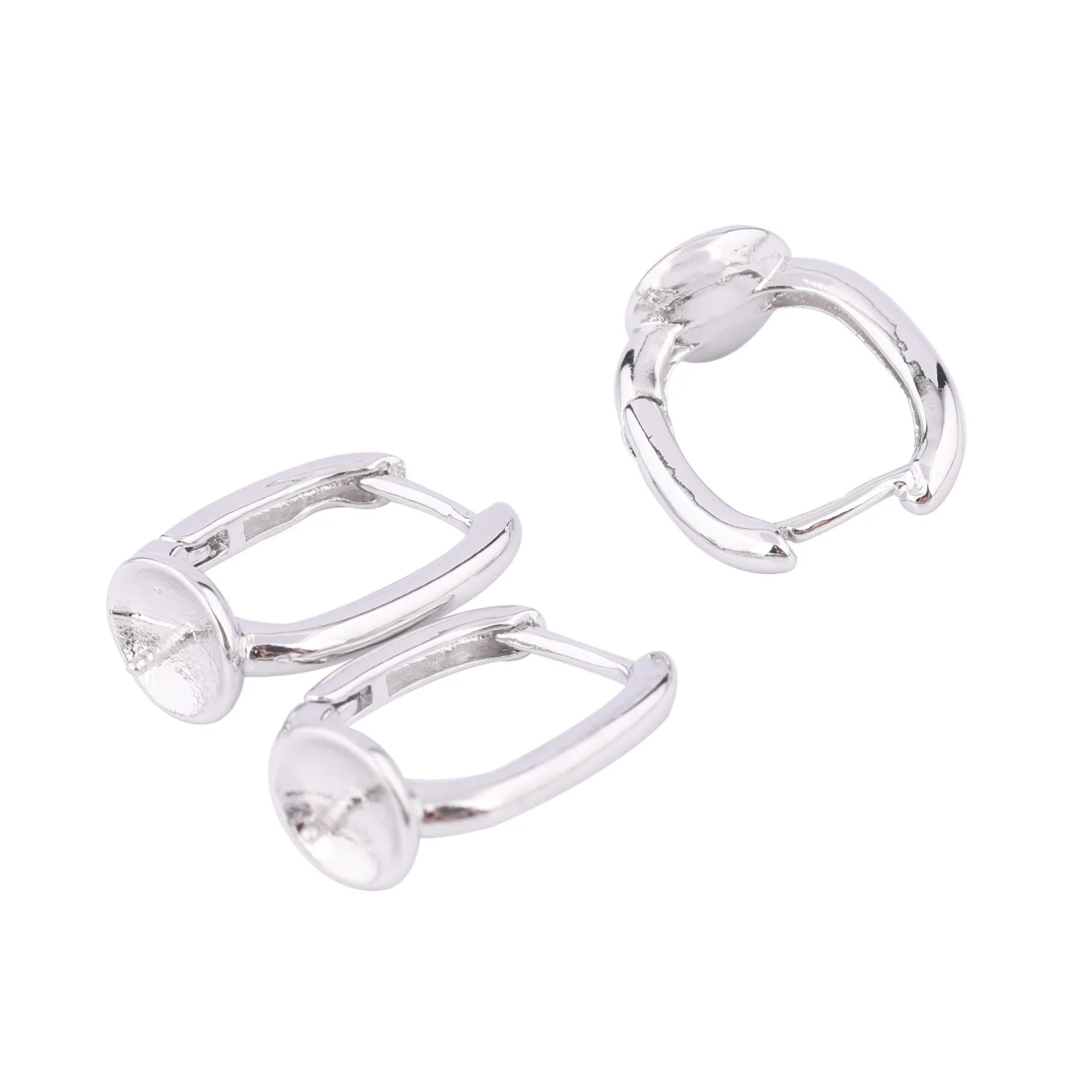 20pcs Leverback Earring Bezel Setting Blanks for DIY