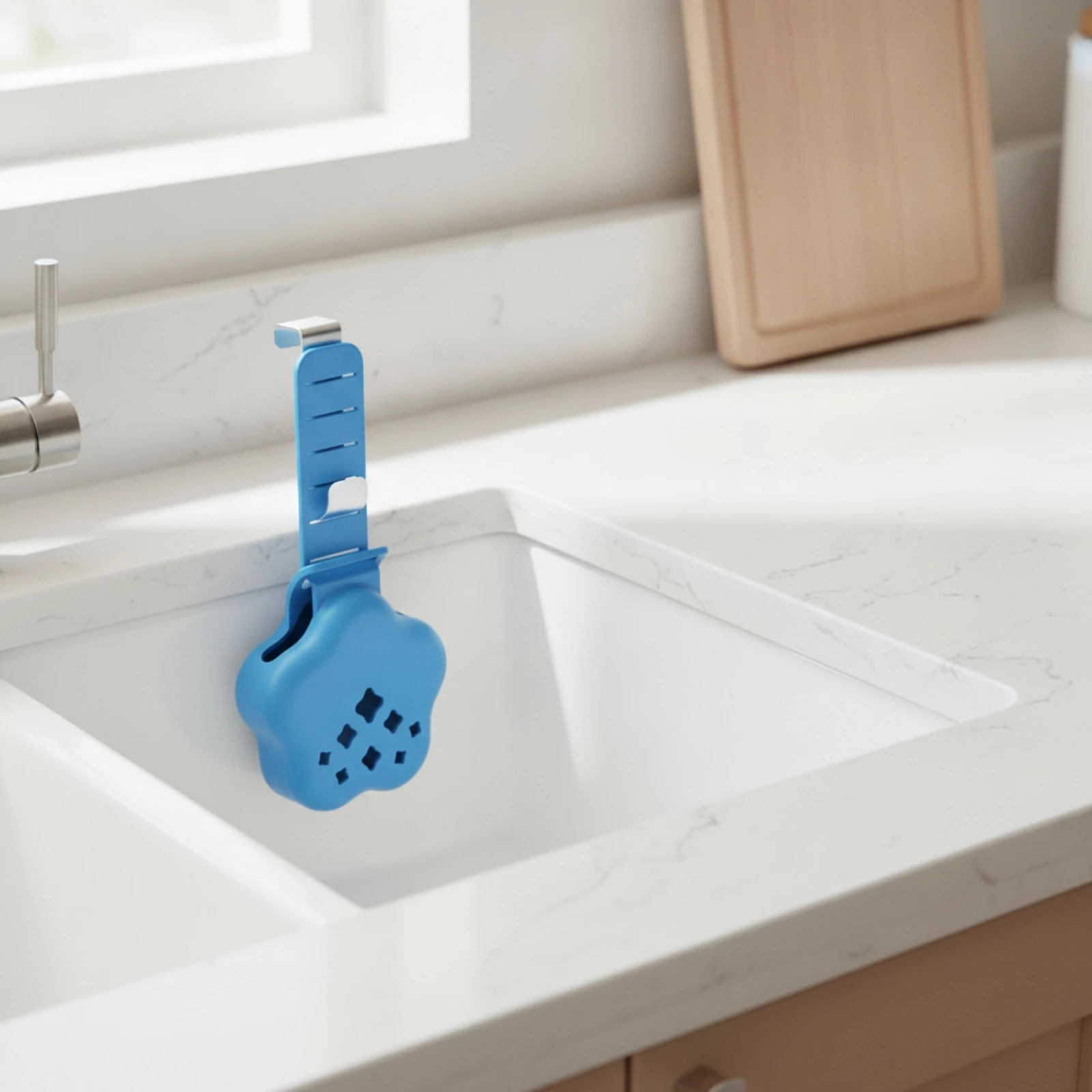 Afbeelding 7: Toilettank-tablethouder Geventileerde toilet-tablethouder met verstelbare haak Eenvoudig te installeren Universele pasvorm