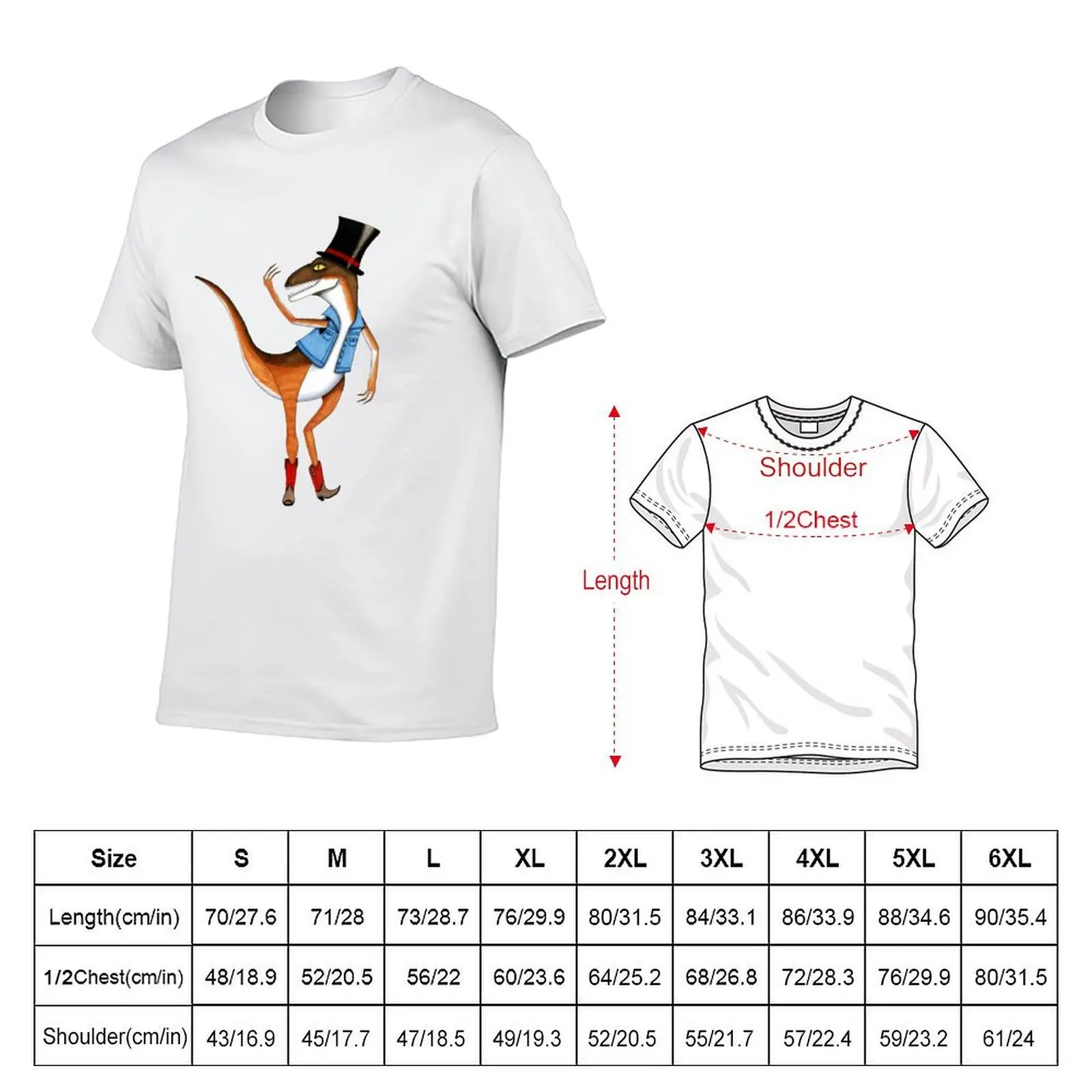 Thrift Store Dinosaur T-Shirt custom t-shirts anime clothes t shirts for men graphic