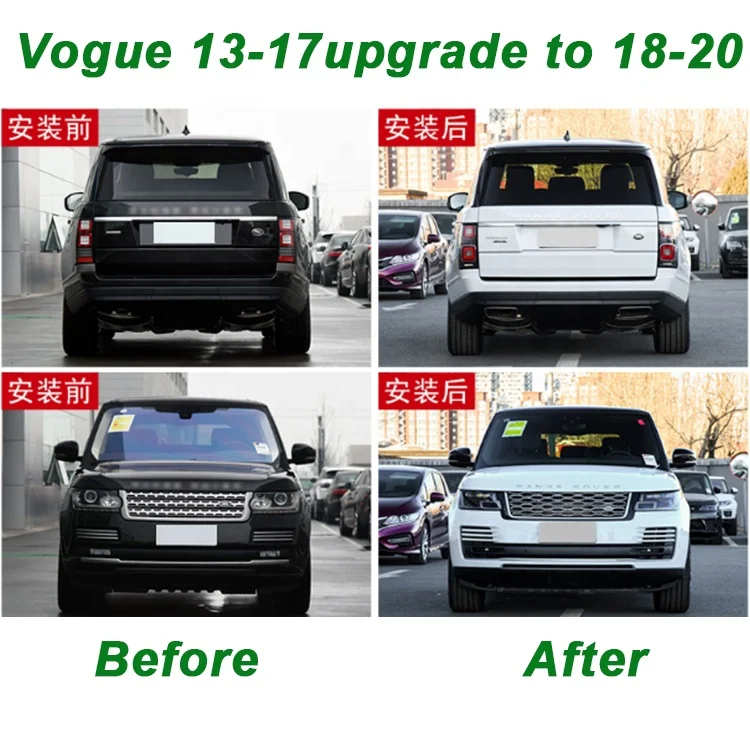Autobiography SVO Body Kit for  2013-2017  Range Rover Vogue L405 Upgrade to 2018-2020 Facelift view 4