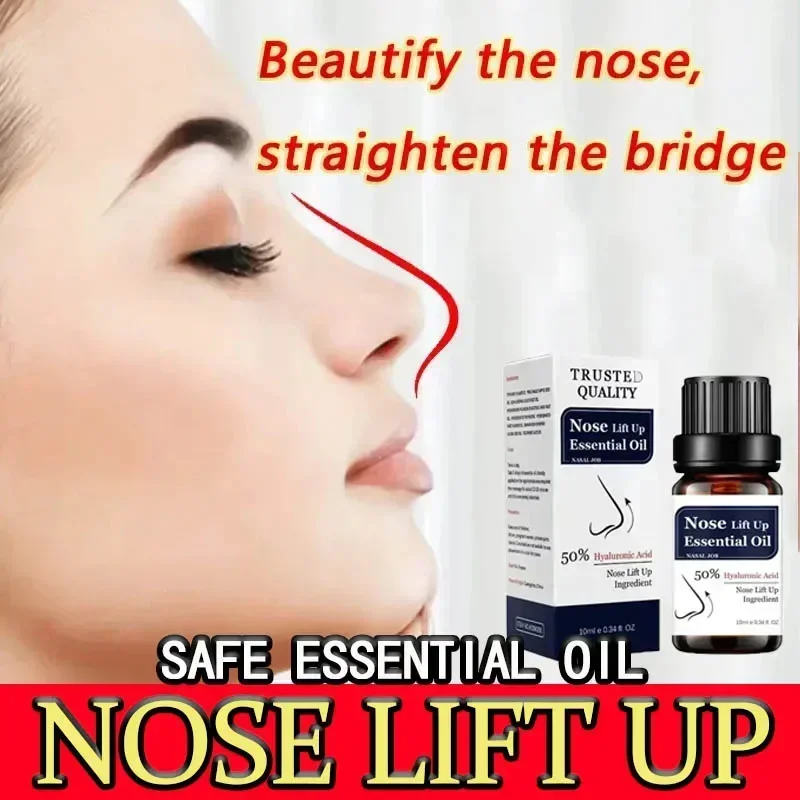 

Nose Lift Up Heighten Rhinoplasty Oil Heighten Rhinoplasty Nasal Bone Remodeling Pure Natural Care Thin Smaller Nose