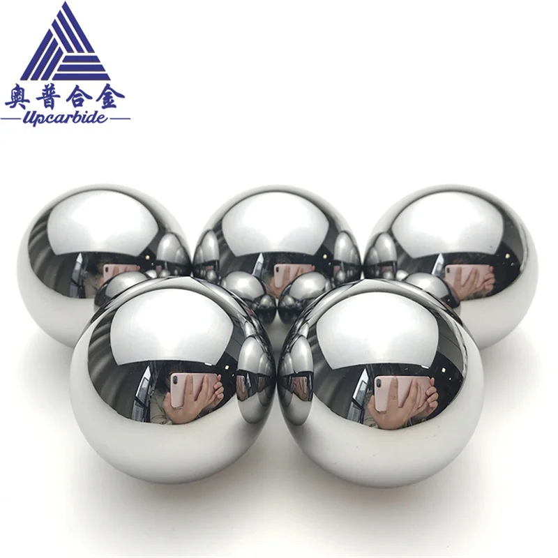 Zhuzhou Stock 77HRC Diameter 36 to 100 Tungsten Carbide Valve Balls