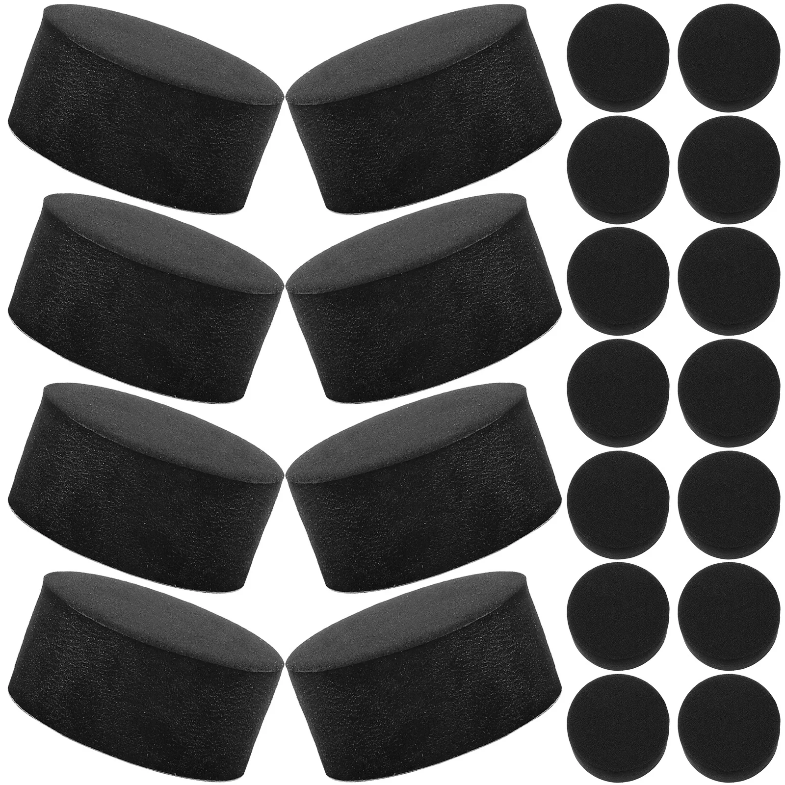

100Pcs Round Flower Pot Feet Risers Eva Adhesive Non-Skid Plant Riser Pads for Outdoor Indoor Garden Plant Pot Feet Pad