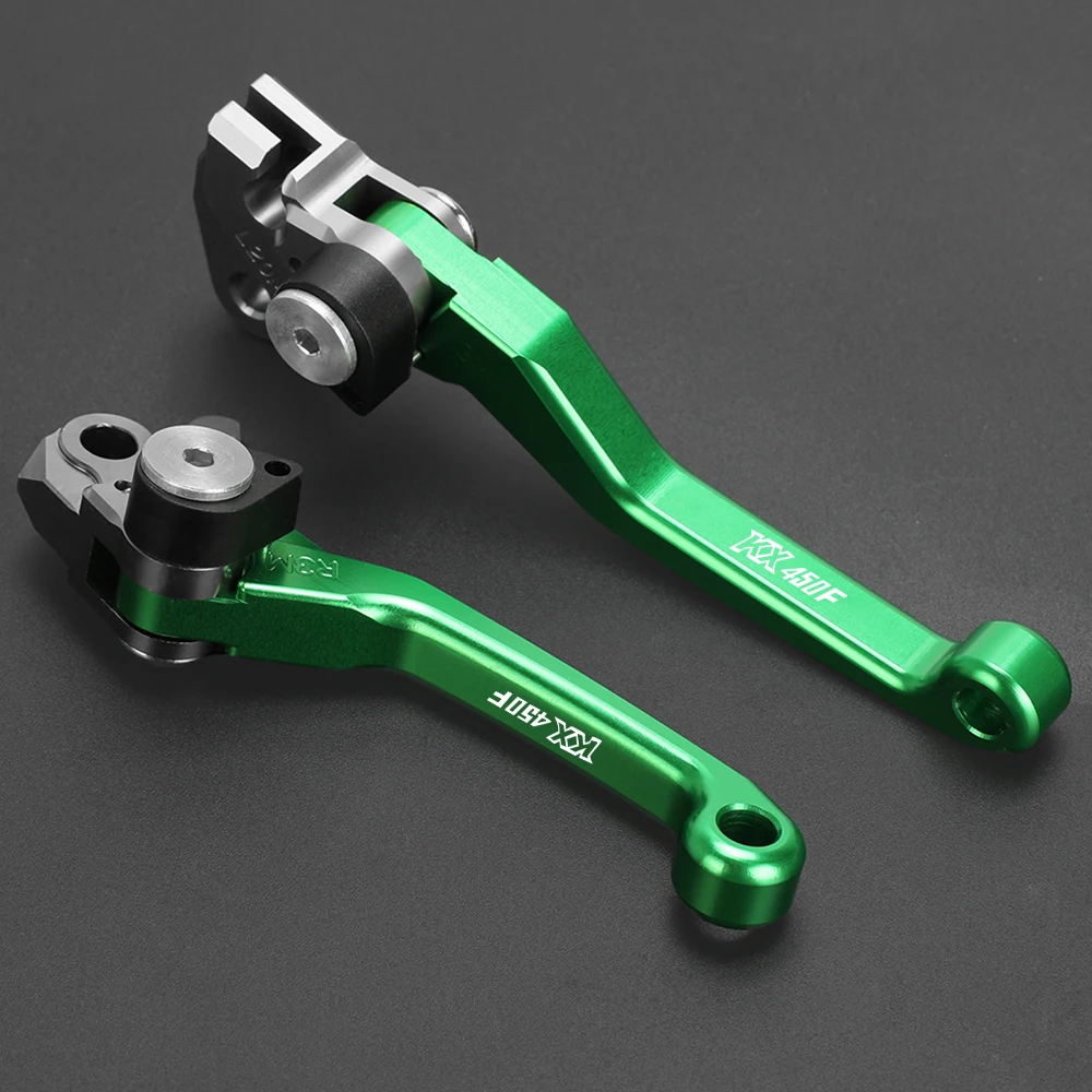 Dirt pit Bike Motorcycle Pivot Foldable Brake Clutch Levers For Kawasaki KX250F KX450F KXF 250 450 2013 2014 2015 2016 2017 2018