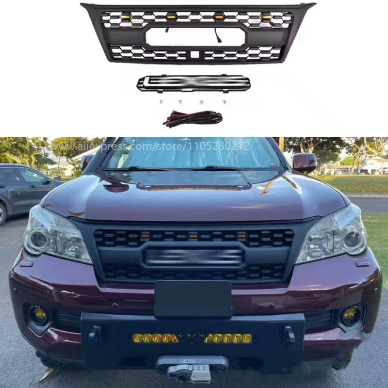 

GX400/460 Original Front Center Grille, Vehicle-Specific, Suitable for 2010-2013 Lexus GX Chrome Front Face Intake Grille