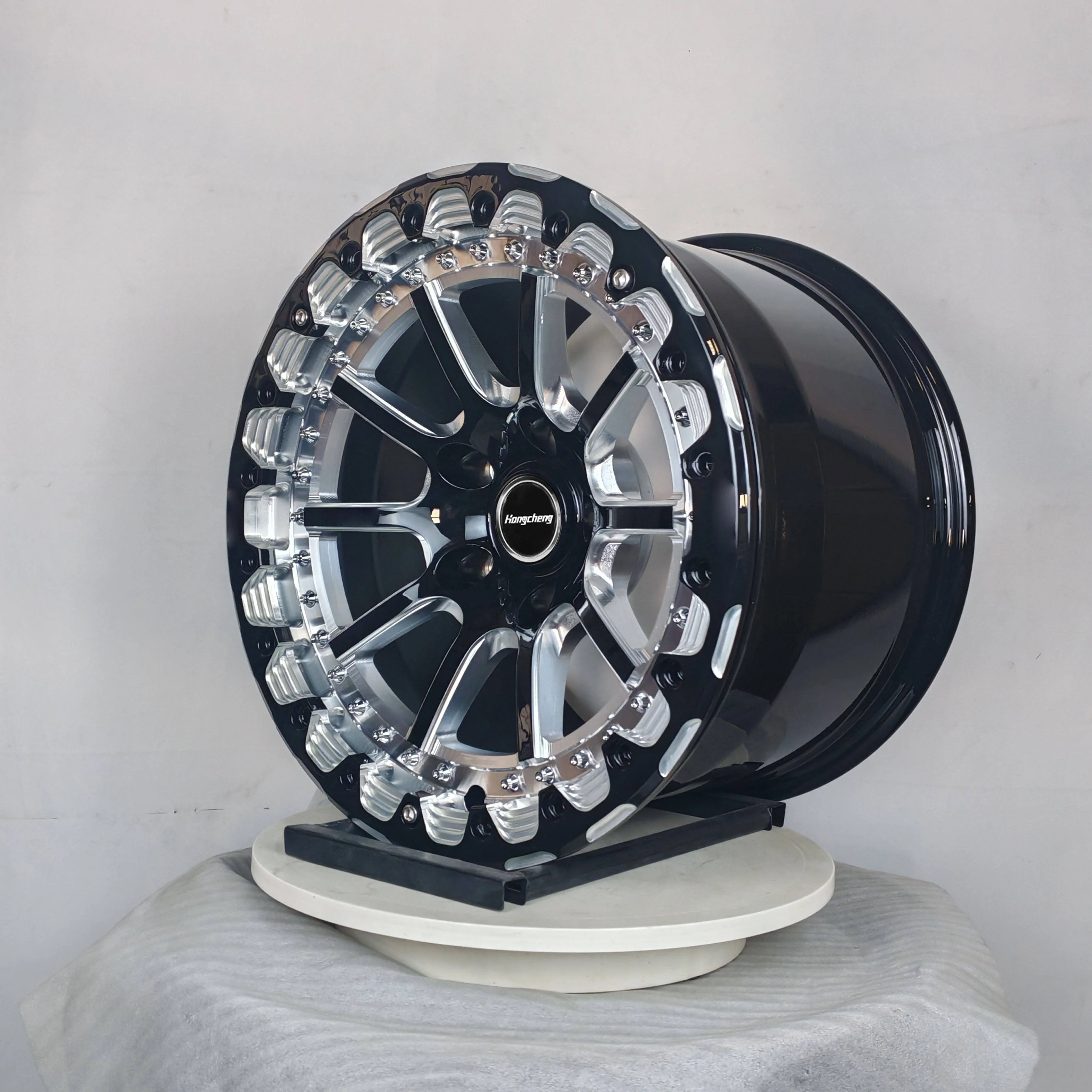 New style Deep Concave Rims 2-piece 15 16 17 18 Inch 5 6 Holes Beadlock Offroad SUV Sport Forged Wheel For Ford For Toyota For B
