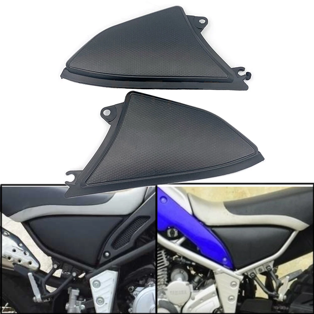 Motorcycle Seat Side Cover Body Fairing Guard Protector Case Black One Pair  For Yamaha XG250 XG 250 Tricker