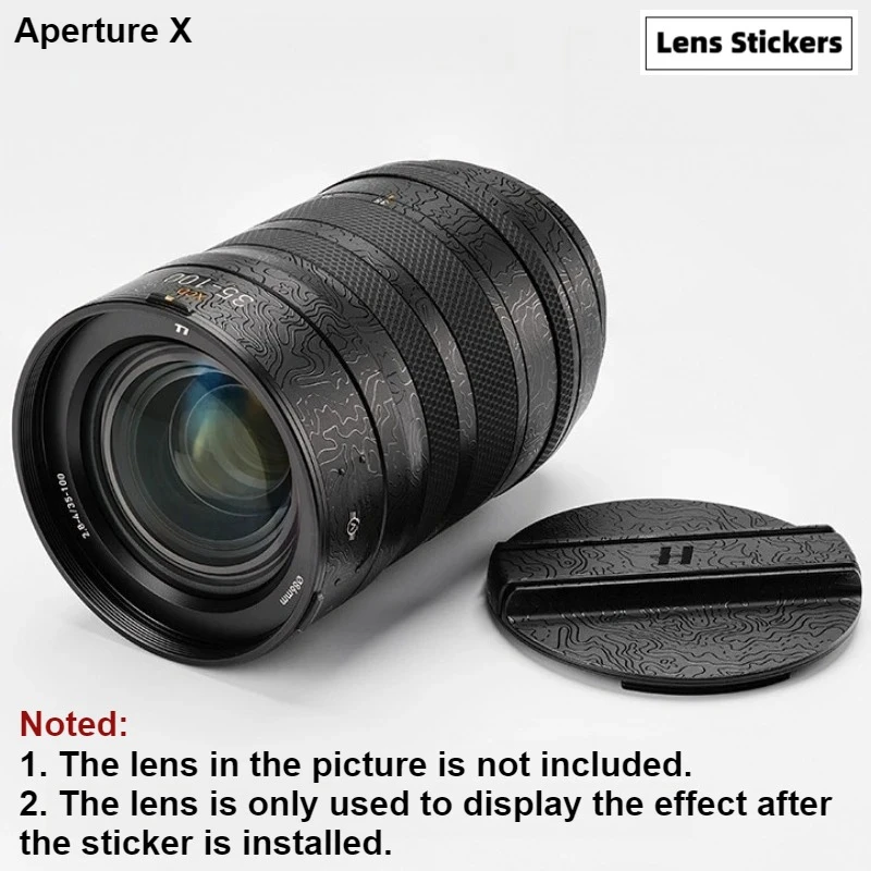 For HASSELBLAD 35 100 Lens Sticker for Hasselblad XCD 35-100mm F2.8-4 Lens Wrap Cover XCD35-100 Protective Skin