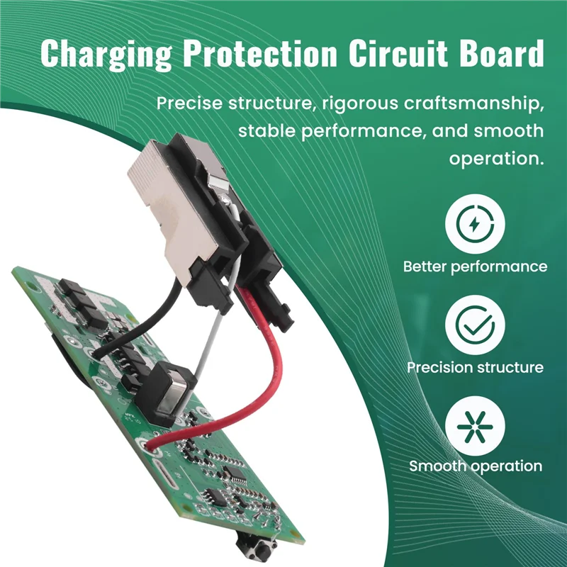 

【People Favorite】4Pcs Li- Battery Charging Protection Circuit Board For Ryobi 18V Lithium Battery P108 P103 RB18L4 0 Protecti