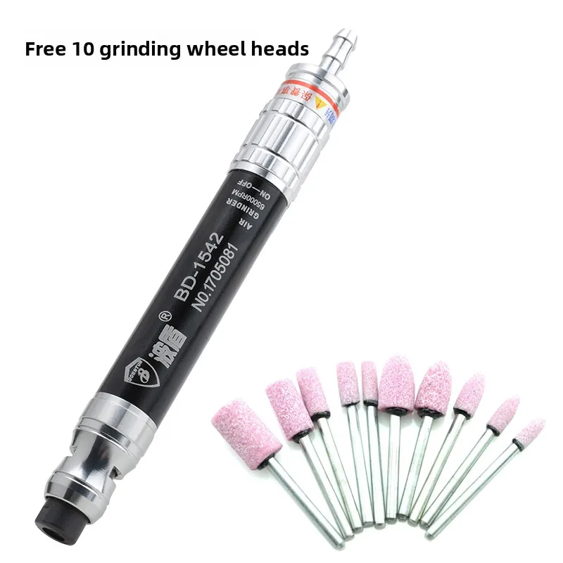 Bodun Pneumatic Grinder Air Grinder Air Grinding Pen Pen-Type Grinder Engraving Pen Bd-1542