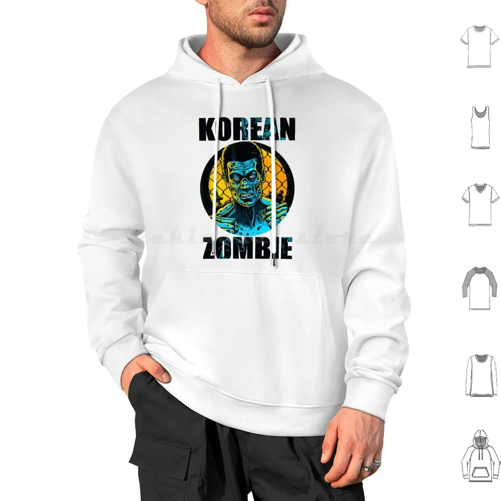 

Korean Zombie Hoodie cotton Long Sleeve The Korean Zombie Chan Sung Jung Korean Zombie Chansunjung Chan Sun Jung Korean Zombie