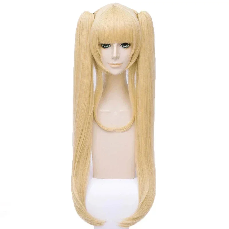 Eriri Spencer Sawamura Synthetic Blonde Golden Long Chip Ponytails Removable Cosplay Wig Saenai Heroine no Sodatekata