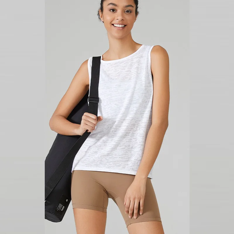 Aiithuug Open Back Yoga Tops Casual Yoga Top Sleeveless Workout Tops Women Summer Athletic Tank Tops Sleeveless Shirts Beach