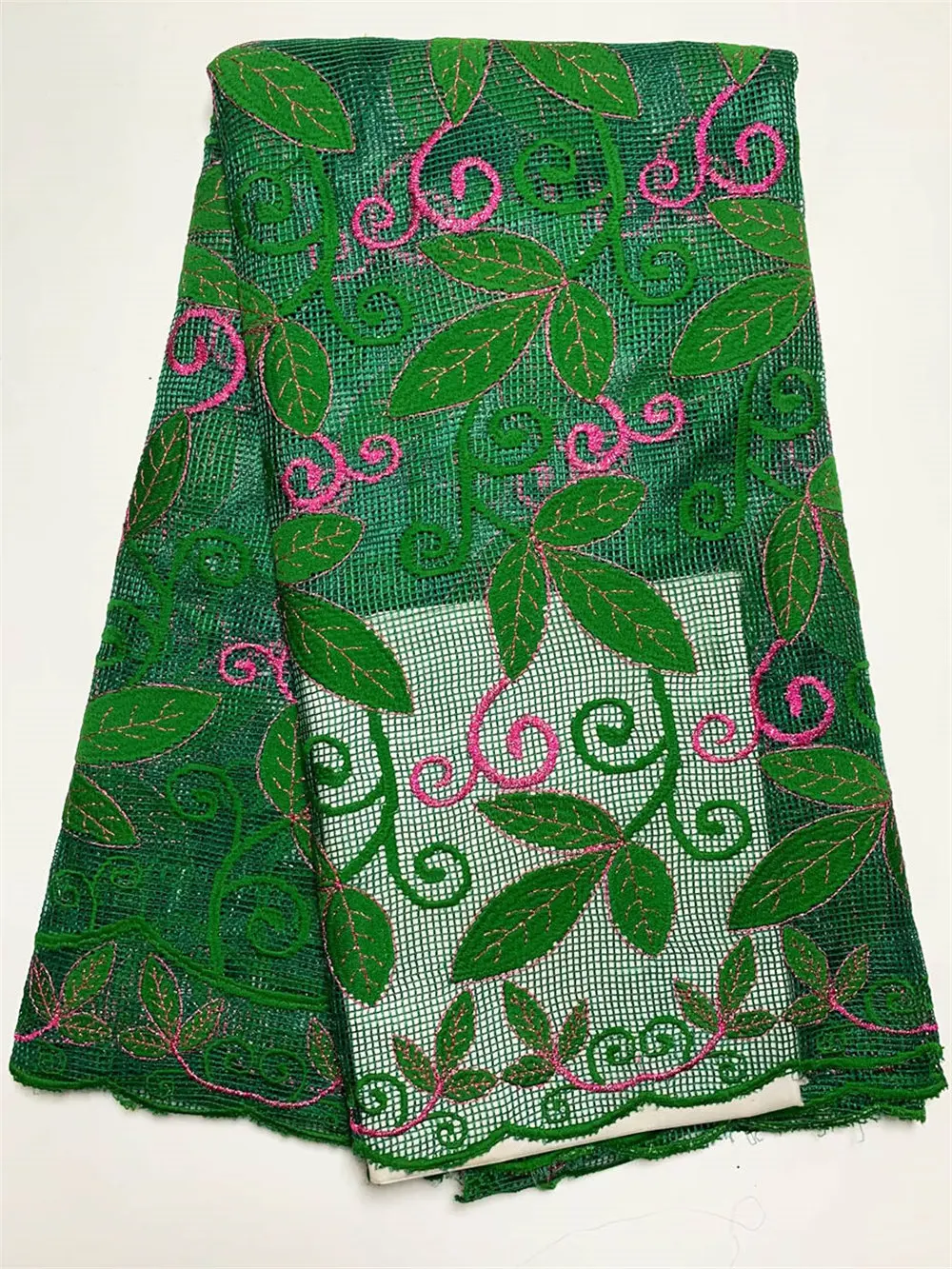 African Tulle Mesh Laces Net Material 2025 Embroidered Nigerian French Skin Fabric Dubai Nigerian Women Fabrics Design OR46017