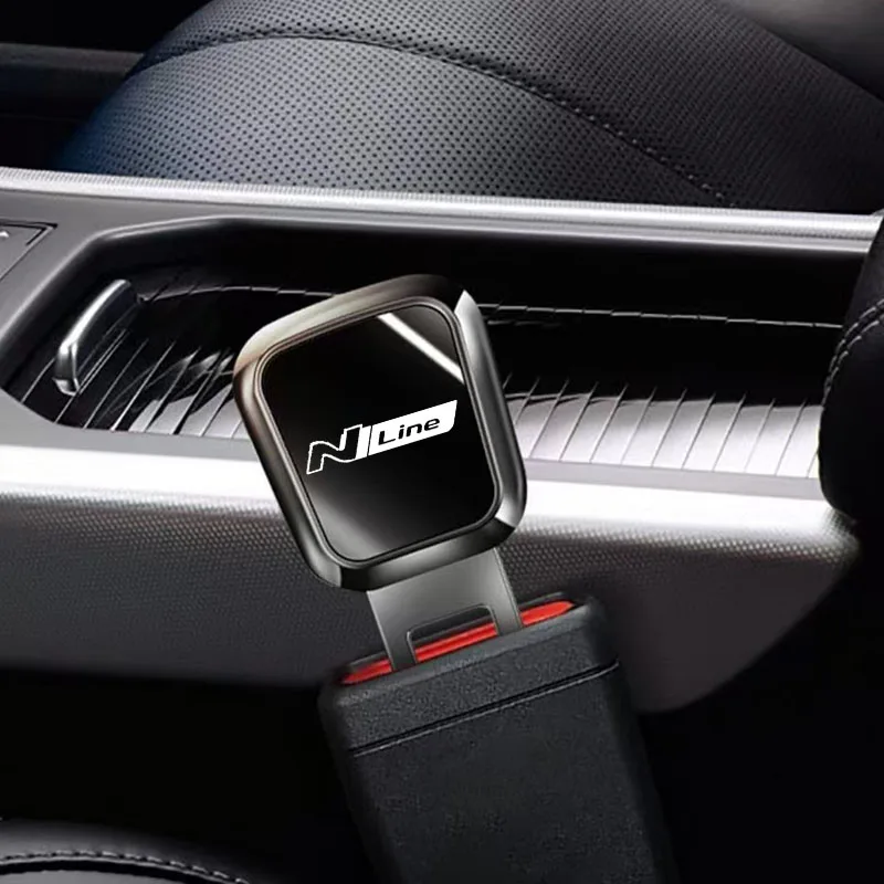 

For Hyundai NLINE I30 I20 I10 Venue Tucson Accent Kona Elantra Getz Car Seat Belt Clip Extension Plug Car Safety Seat Lock