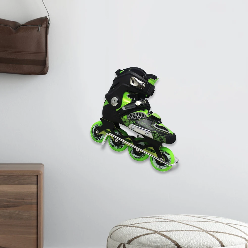 

2 Pcs Skate Rack Sample Display Exhibition Roller Skates Bracket Storage Ice Holder