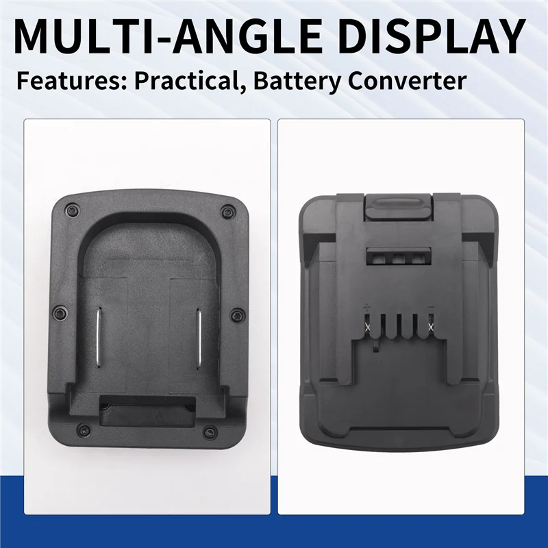 

SOFT-Electrical Tool Battery Convertor Adapter For 18V Battery Convert To For Hans 18V Battery