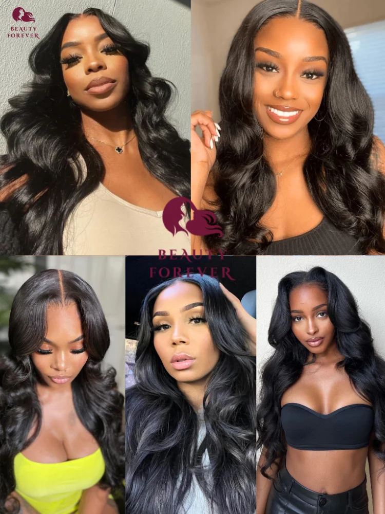 Beauty Forever High Ratio 100% Body Wave Human Hair Bundles Brazilian Body Wave Raw Virgin Hair Weave 100g/ piece