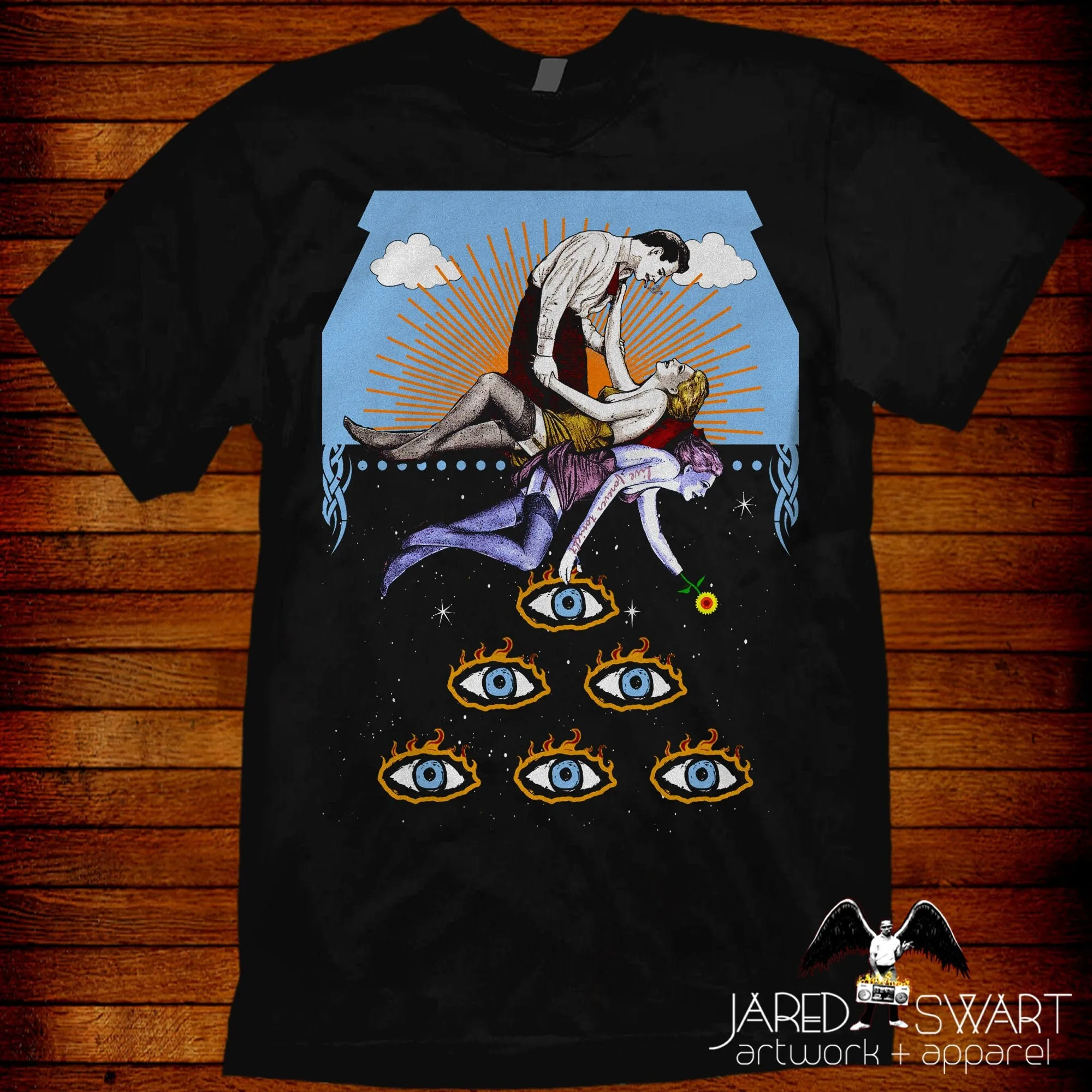 Футболка Jared Swart Art Show 2021, размеры Angie s Dreams M, L, XL, 2XL, 3XL, 4XL, 5XL, также в женской посадке