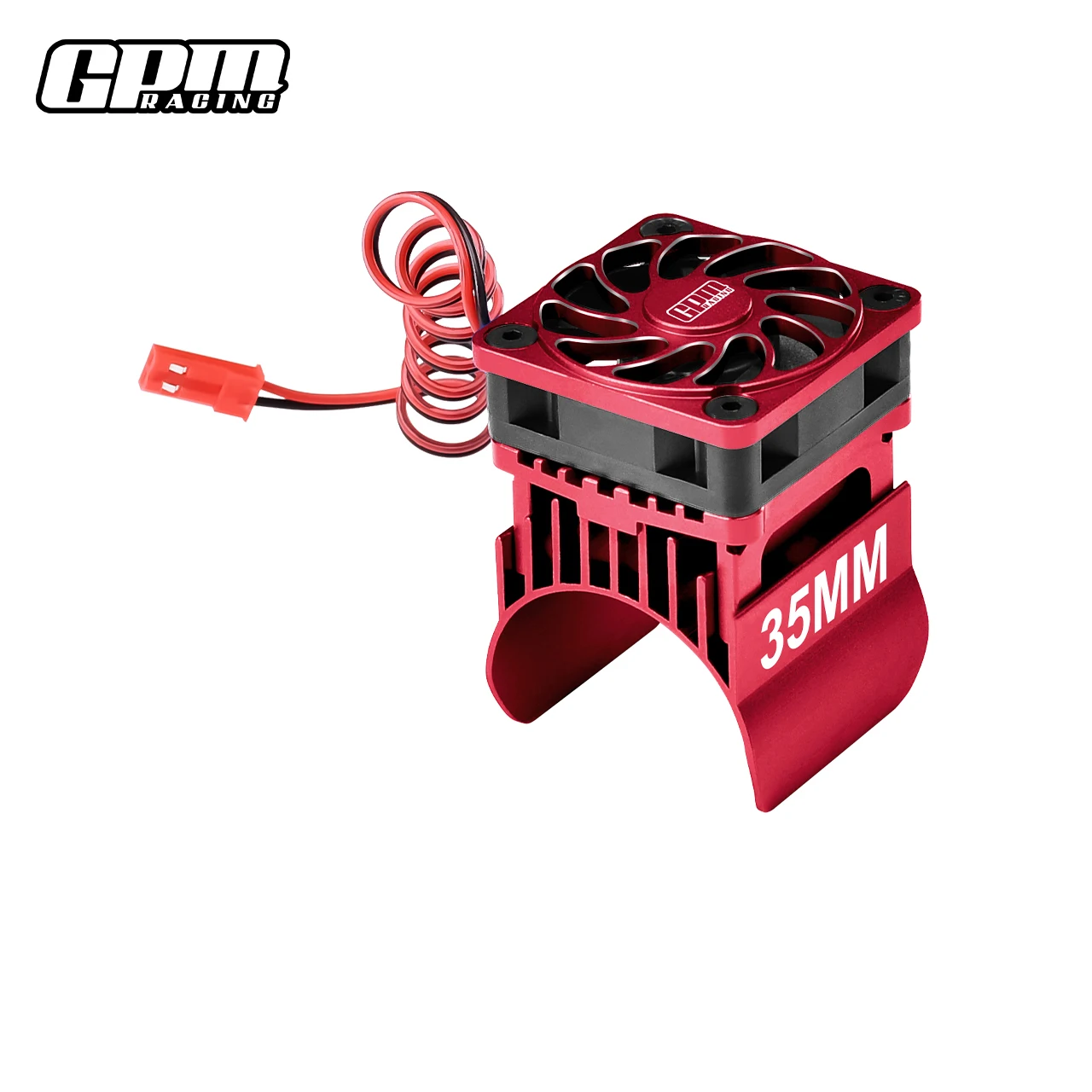 مروحة تبريد من سبيكة GPM ومبرد حرارة محرك 35 مم لـ TRAXXAS Mini Maxx