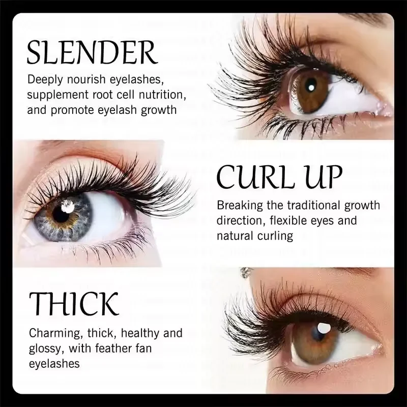 Snelle Wimpergroei Serum 7 Dagen Natuurlijke Wimperversterker Langer Voller Dikkere Curling Lash Behandeling Oogverzorgingsproducten Make-up