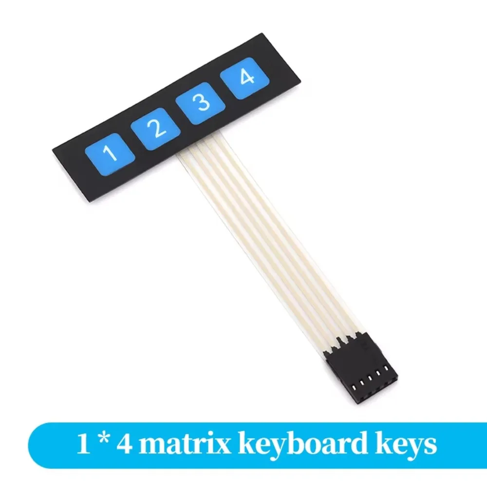 Professional 4x4 4x5 Matrix Matrix Array Keyboard Low Profile DIY Matrix Keypad 20 Key Membrane Switch Keypad Electronics