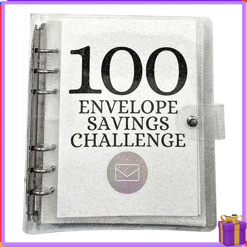 Advanced Money-Saving Challenge Kit, 100 Envelope Challenge Binder For Saving 5050 Cash Envelopes For Budget Planning Easy To Us