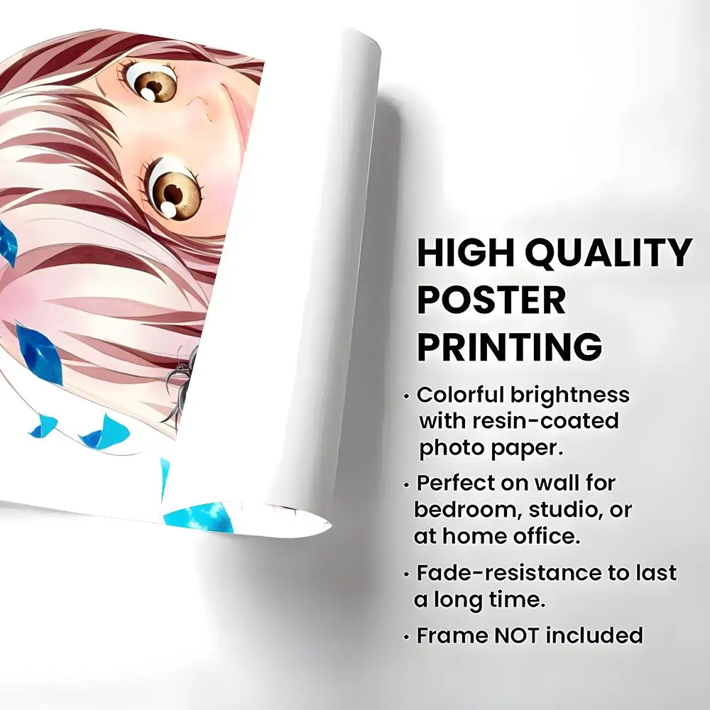 Manga Ao Haru Ride Poster High-definition  poster stickers, suitable for bedroom, living room, home decoration