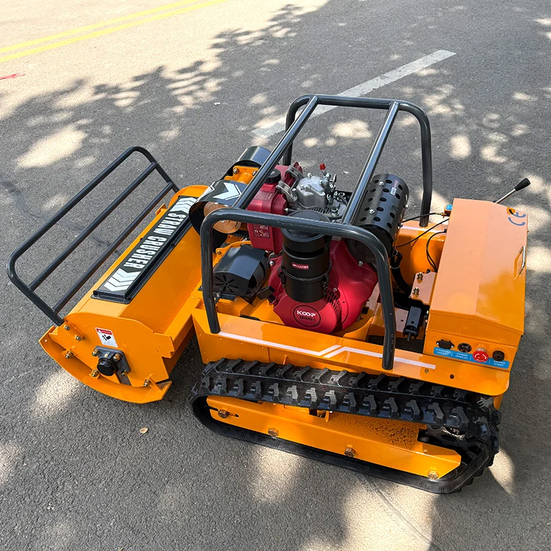 Customiaed Remote Control Flail Mover With Simple Operation And High Efficiency