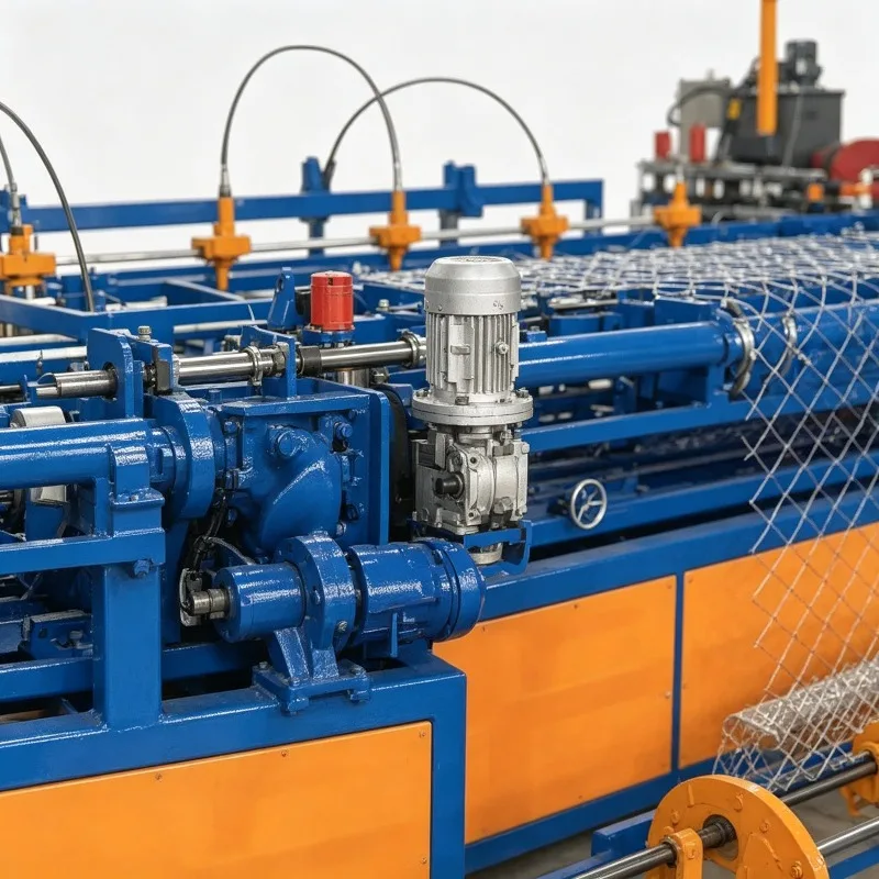 Fully Automatic Gabion Mesh Weaving Machine CNC Control High Speed 10000㎡/Day Stone Cage Net Production Line Factory Price