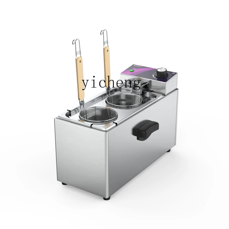 

TQH Noodle Cooking Stove Commercial Electric Noodle Cooking Pot Desktop Powder Cooking Machine Small Malatang Soup Noodle Stove