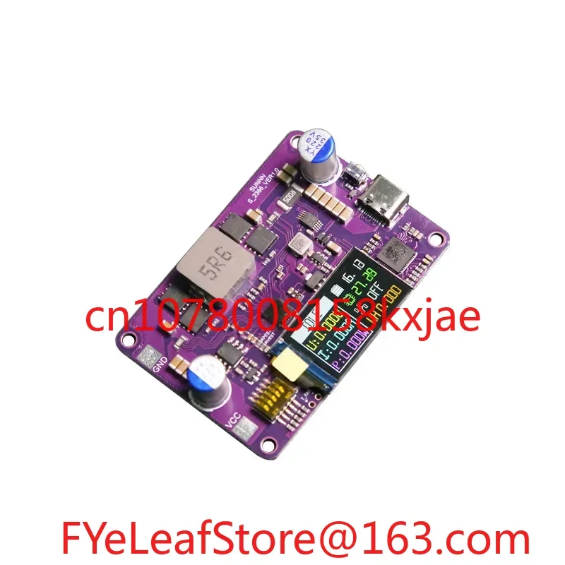 

IP6557 Unidirectional with Display PD3.1 High Power 140w Step-up Voltage Fast Charging Module