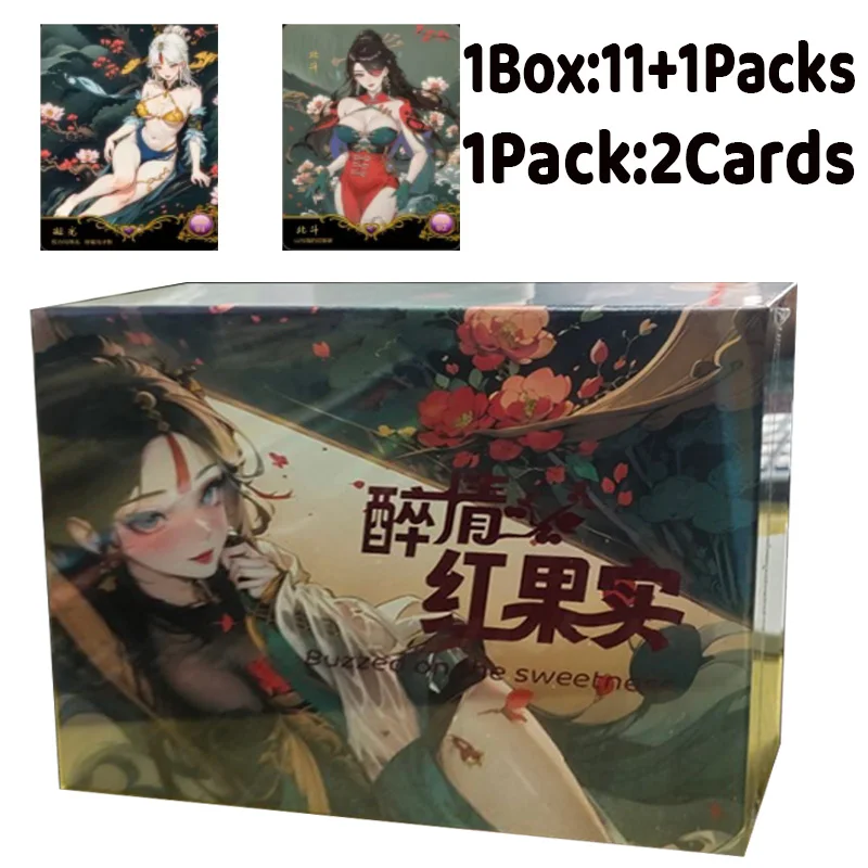 YiSiWuDan Buzzed on the Sweetness Collection Card Rare Hobby Collection Waifu Cards ACG Girls Booster Box Hobbies Gifts